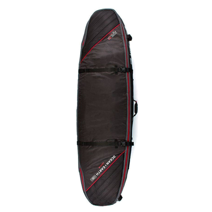 Ocean & Earth Quad Coffin Shortboard Cover: coffin cover, full front view