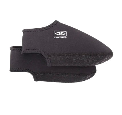 Ocean & Earth Summer Fin Socks – 1 mm: pair of Black 1 mm summer fin socks
