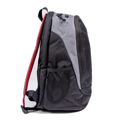 Ocean & Earth Aircon Backpack: side panel and bottle pocket