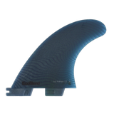 FCS II Performer Tri Fins - Eco Neo Glass: inboard face of the Pacific fin with EcoBlend marking