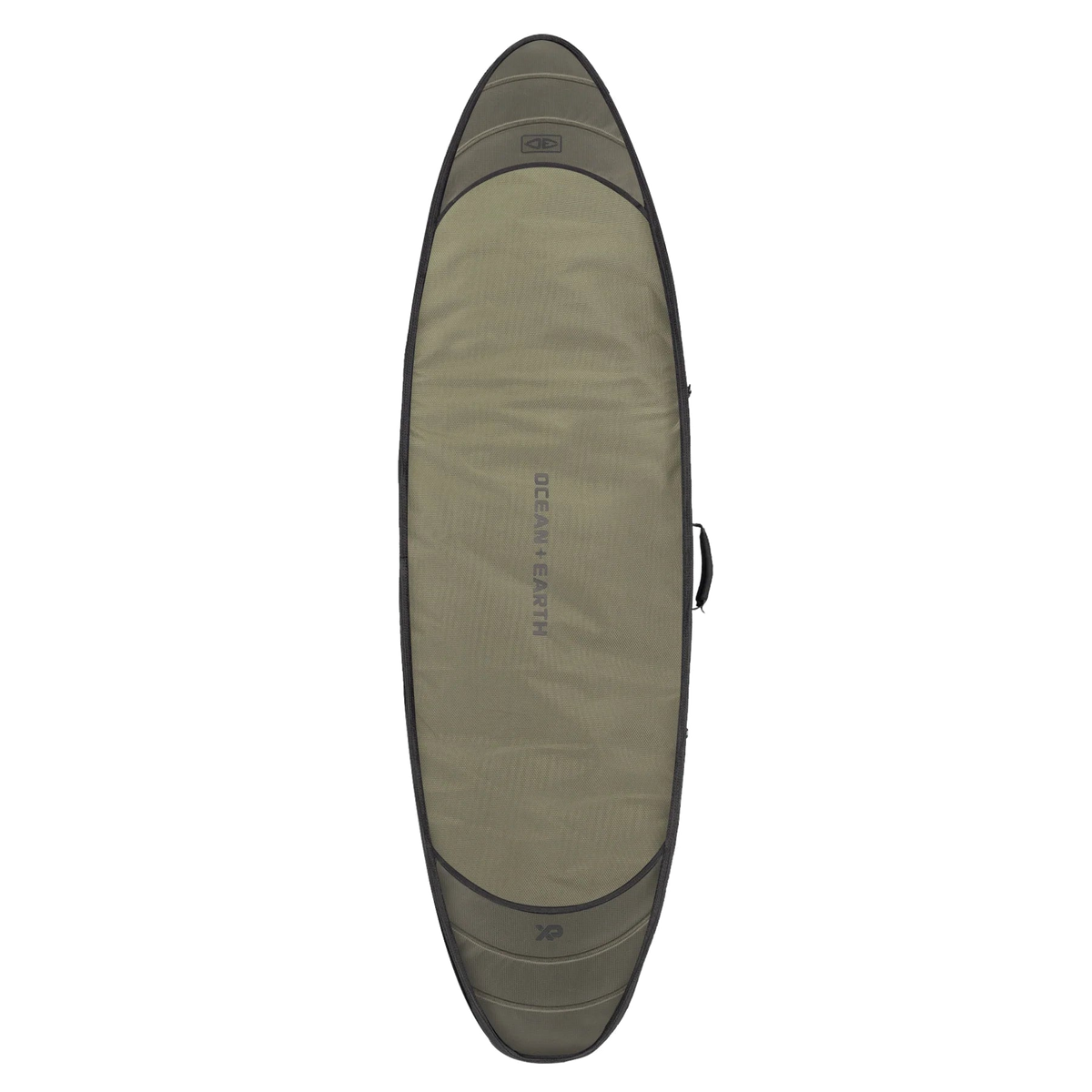 Ocean & Earth HYPA Shortboard Day Cover – 1 Board: Khaki day cover, full view