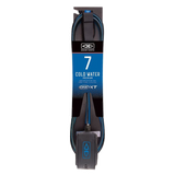 Ocean & Earth Cold Water Premium One-XT Leash – 7 ft: Blue packaged 7ft Cold Water leash