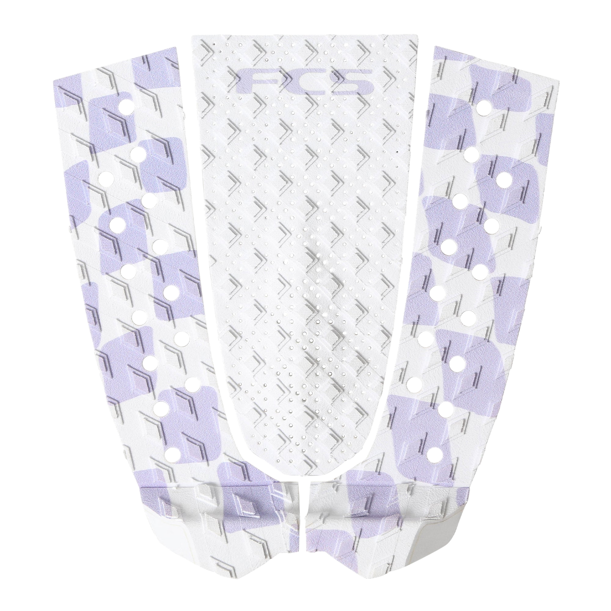 FCS Caroline Marks Traction: lavender and White check Eco pad with perforated side panels