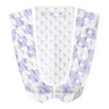 FCS Caroline Marks Traction: lavender and White check Eco pad with perforated side panels