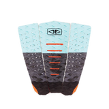 Ocean & Earth Micro Grom Tail Pad: Black/Aqua compact pad