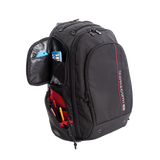 Ocean & Earth Ultimate Surf Backpack: side pockets in use