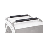 Ocean & Earth Rax Pads: Large 900 mm pads fitted on roof bars