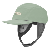 FCS Essential Surf Cap: iceberg Green surf cap, side angle