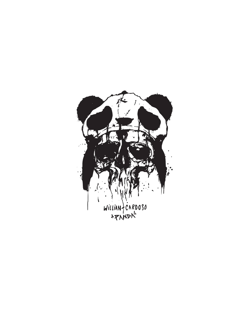 Rusty Surfboards Panda model artwork