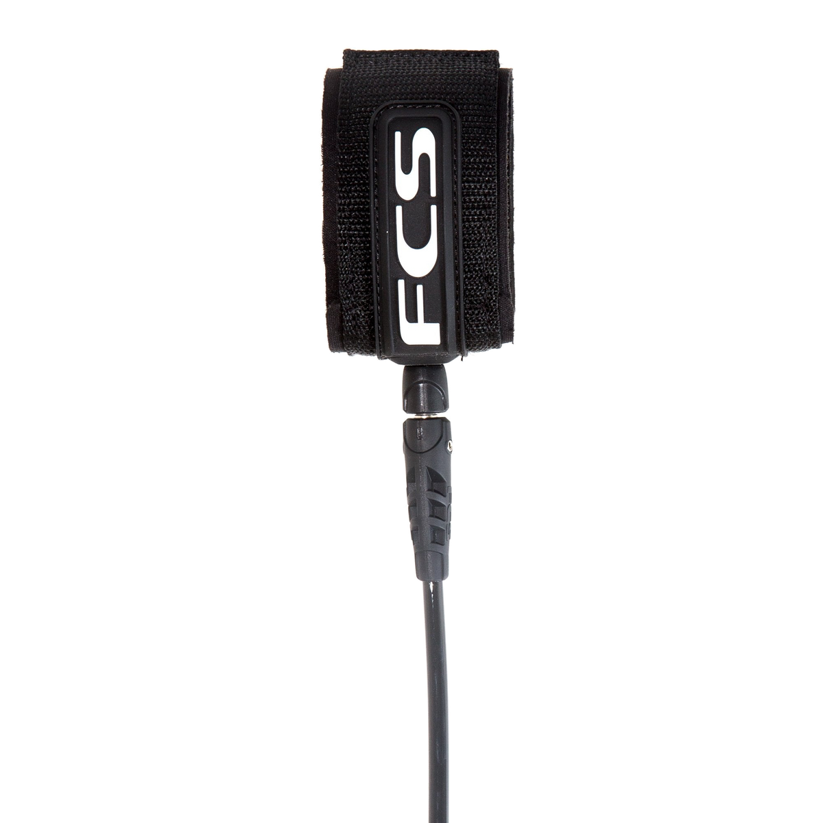 FCS Classic All Round Leash: black Classic All Round leash cuff