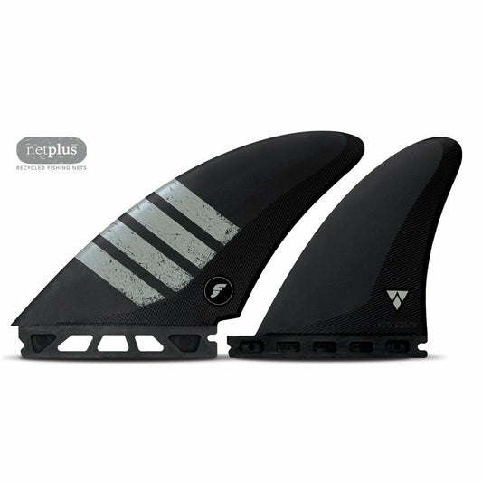 Futures Fins  - CONTROLLER QUAD Alpha - Universal  (Black/Purple)