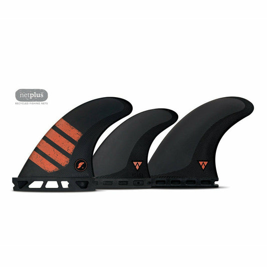 Futures Fins - F4 5-FIN SET Alpha - Small (Carbon/Red)