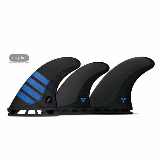 Futures Fins - F6 5-FIN SET Alpha - Medium (Carbon/Blue)