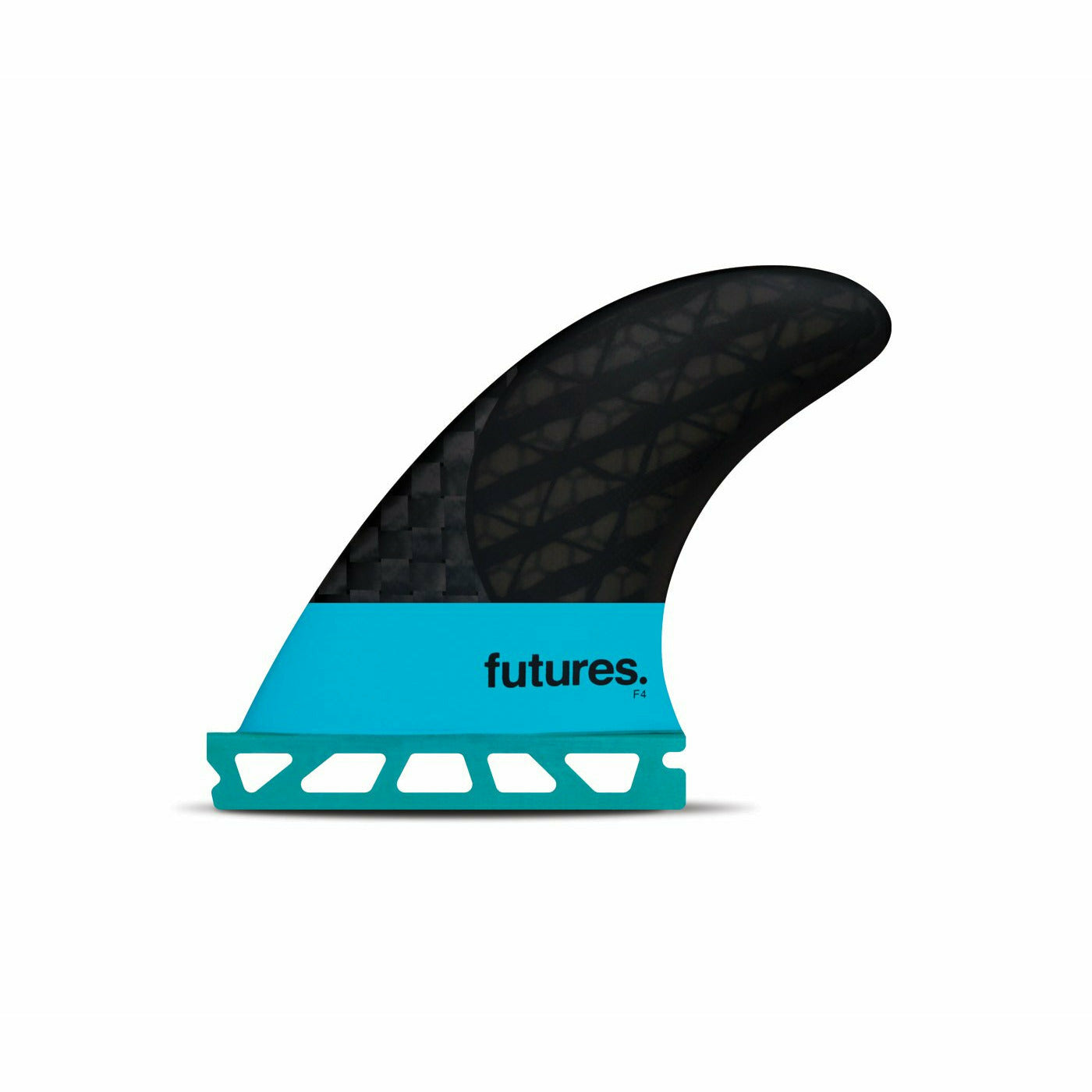 Futures Fins - F4 Blackstix 3.0 - Small (Turquoise/Carbon)