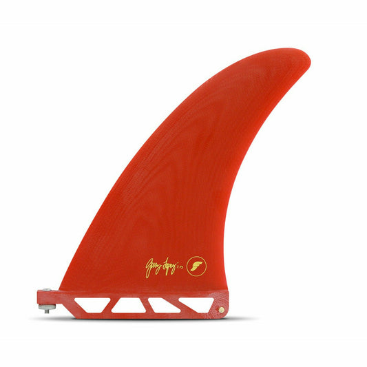 Futures Fins - GERRY 7.75 Fiberglass - 7.75" (Solid Red/Transparent Red)