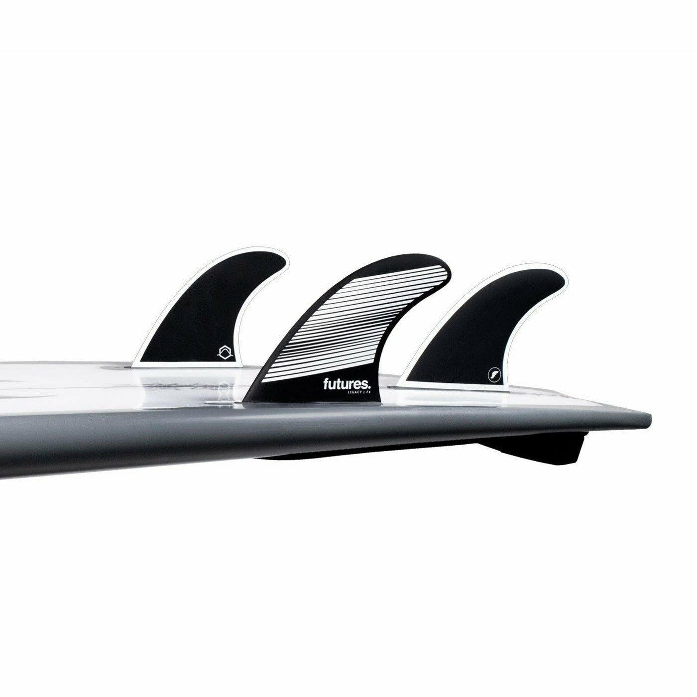 Futures Fins - F4 Honeycomb - Small (Grey/Black)