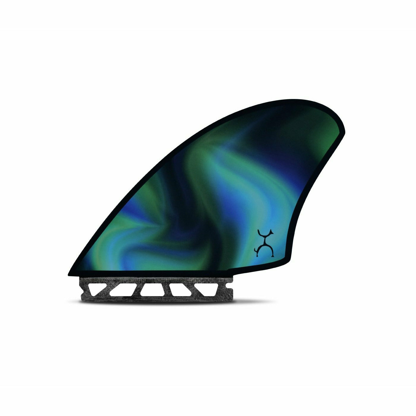 Futures Fins - MACHADO KEEL Honeycomb - Universal (Black/Swirl)