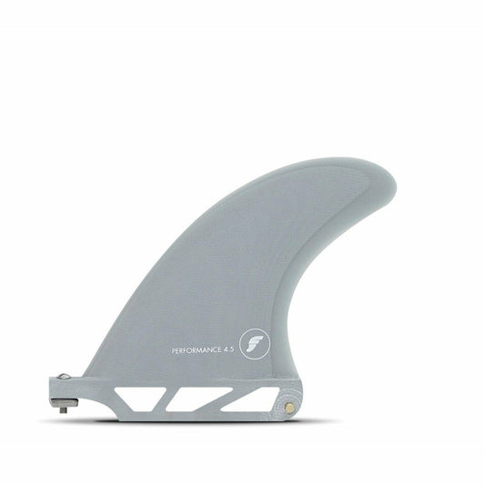 Futures Fins - PERFORMANCE 4.5 Fiberglass - 4.5" (Solid/Transparent Grey)