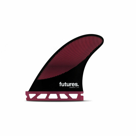 Futures Fins - P4 Legacy Honeycomb - Small (Burgundy/Black)