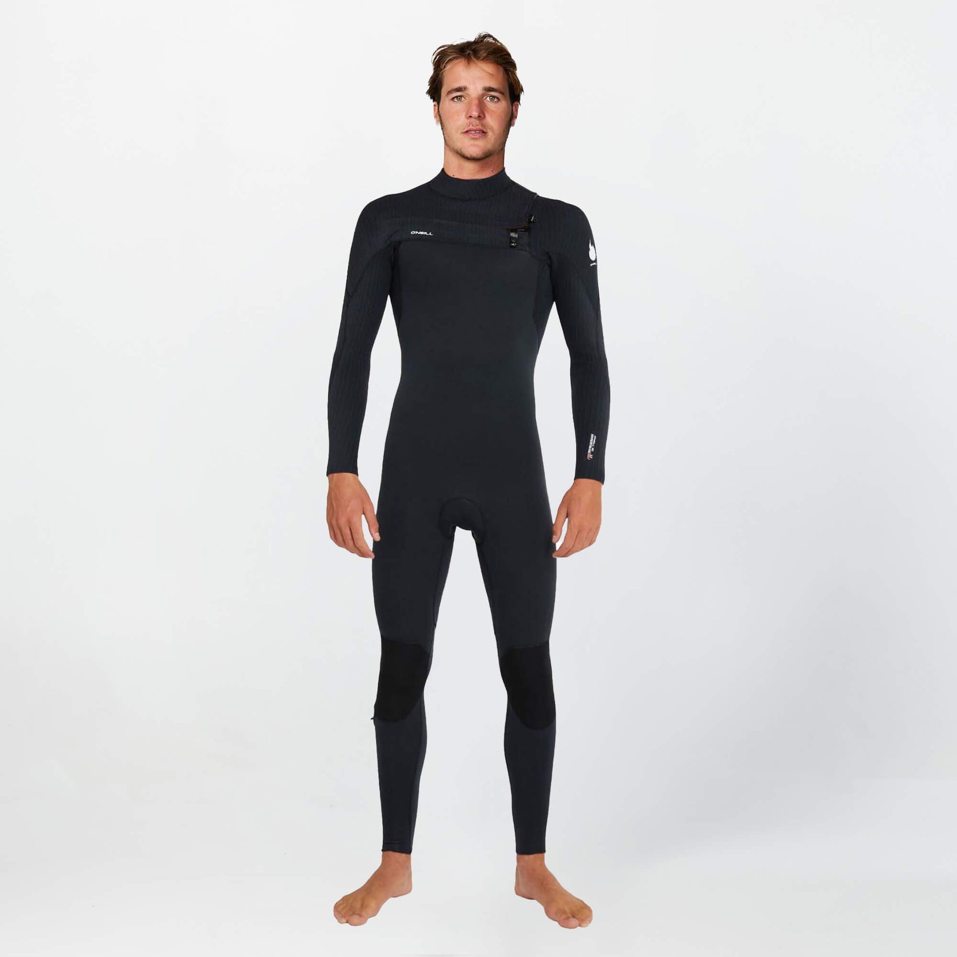 Men's HyperFire 3/2mm Steamer Chest Zip - Black - O'Neill