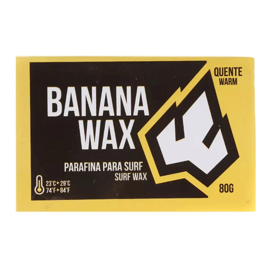 Banana wax - warm water