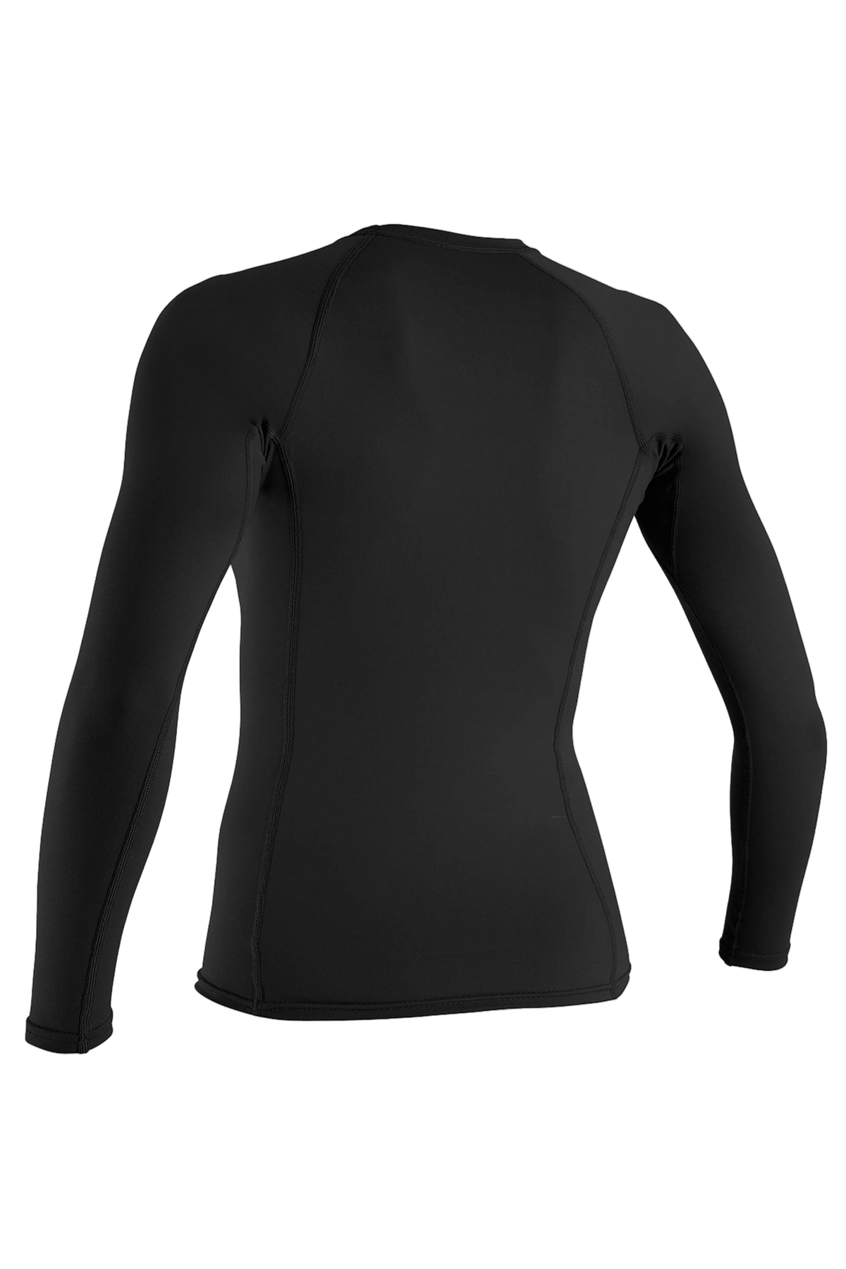O'Neill Women’s Long Sleeve Rash Vest — Black, additional view