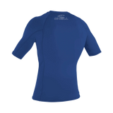 O'Neill Men’s Basic Skins Short Sleeve Rashguard — Pacific, additional view