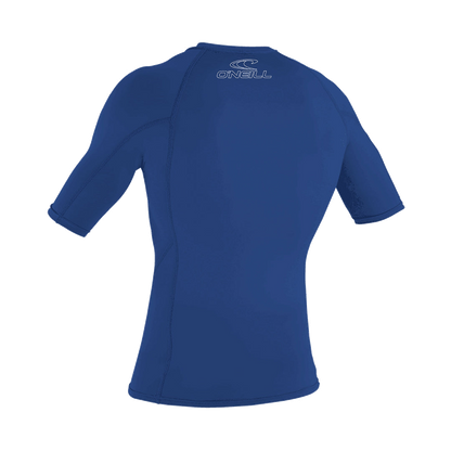 O'Neill Men’s Basic Skins Short Sleeve Rashguard — Pacific, additional view