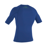 O'Neill Youth Basic Skins Short Sleeve Rashguard — Pacific, additional view