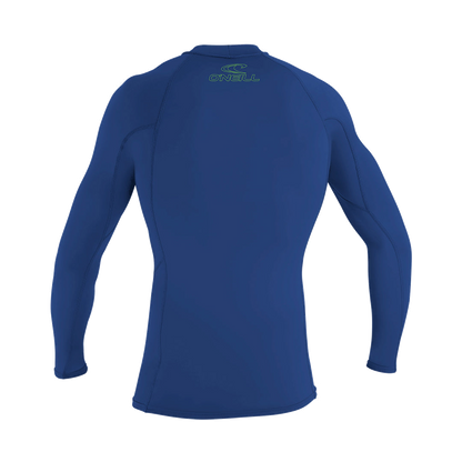 O'Neill Youth Basic Skins Long Sleeve Rashguard — Pacific, additional view
