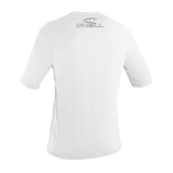 O'Neill Men’s Basic Skins Short Sleeve Sun Shirt — White, additional view