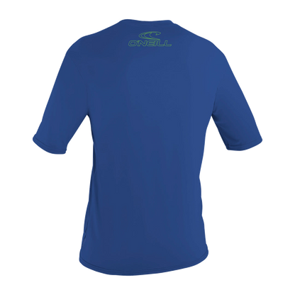 O'Neill Youth Basic Skins Short Sleeve Sun Shirt — Pacific, additional view