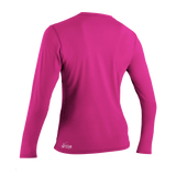 O'Neill Women’s Basic Skins Long Sleeve Sun Shirt — Fox Pink, additional view