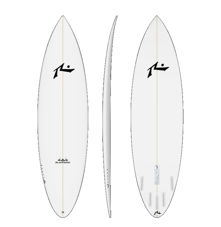 Rusty BLACKBIRD step-up surfboard