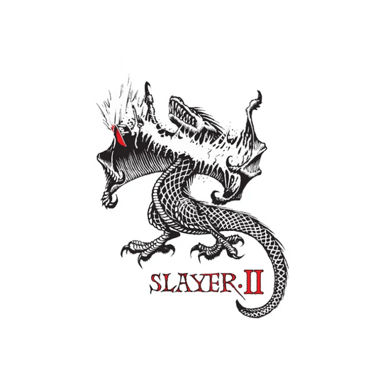 Rusty SLAYER II step-up surfboard model logo