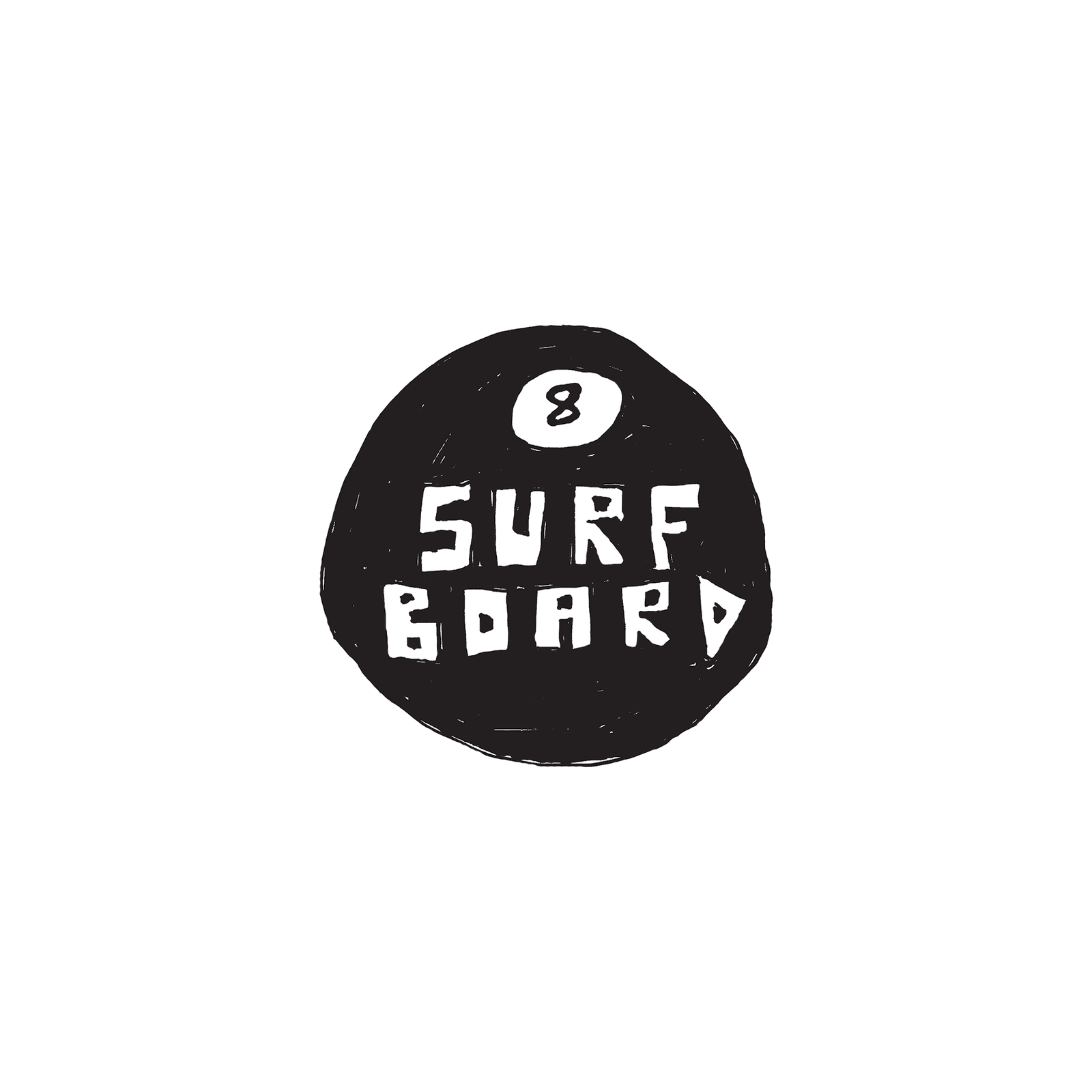 Rusty Surfboards Model 8 artwork
