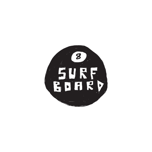 Rusty Surfboards Model 8 artwork
