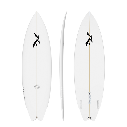 Rusty TWIN FIN surfboard