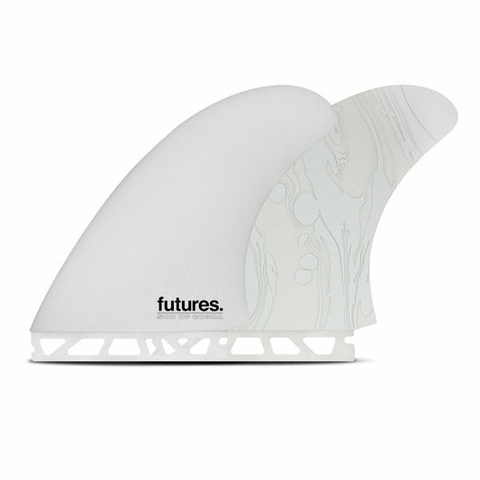 Futures Fins - SON OF COBRA TWIN  Fiberglass - Universal (Grey/Marble)