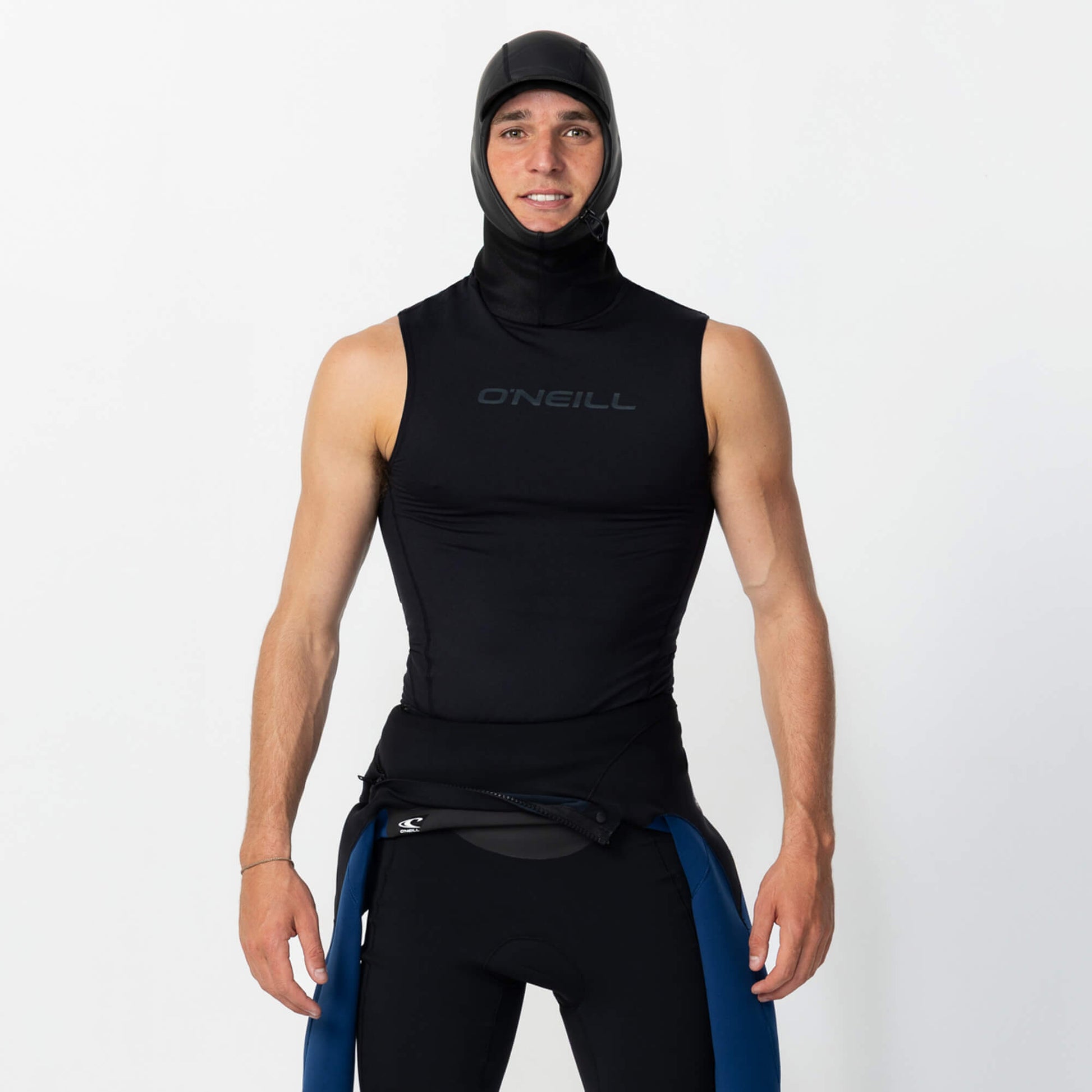 Men's Thermo X Hooded Wetsuit Vest - Black - O'Neill