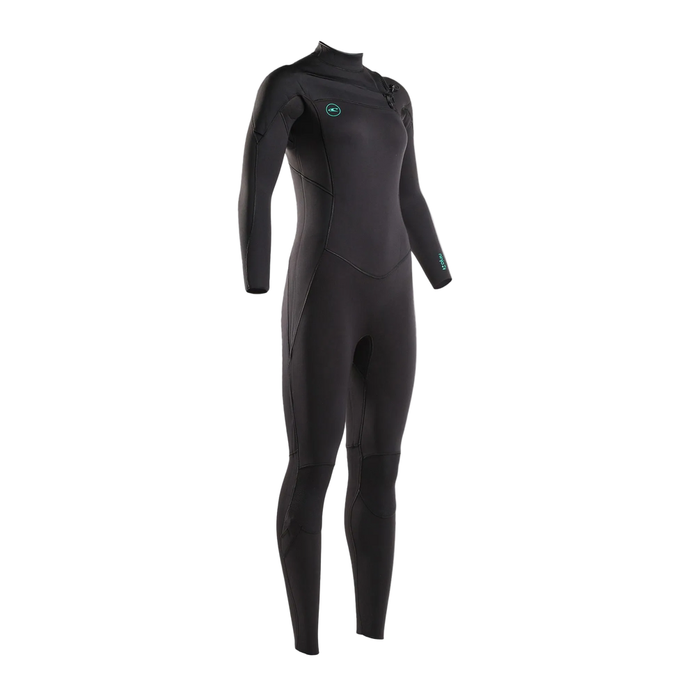 O'Neill Women's Ninja 4/3mm Chest Zip Full Wetsuit