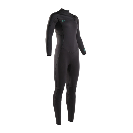 O'Neill Women's Ninja 4/3mm Chest Zip Full Wetsuit