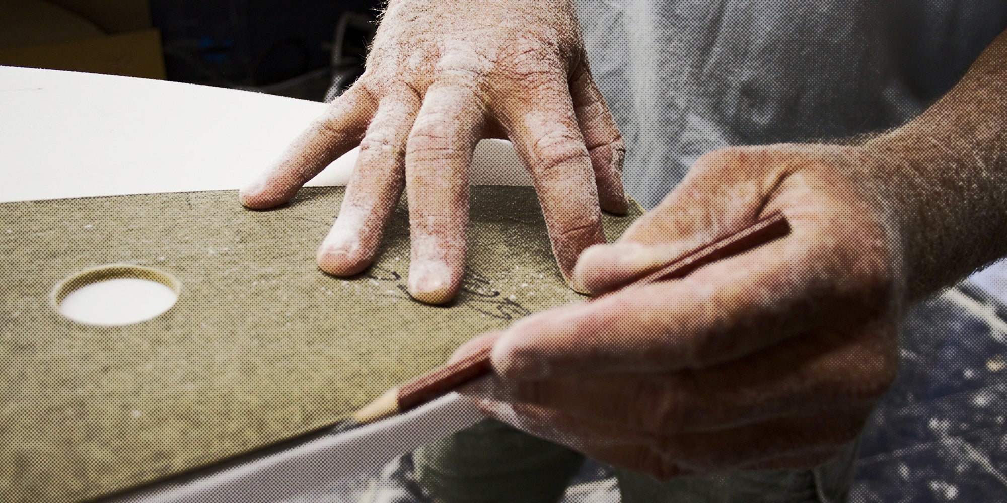 Rusty custom surfboard shaping